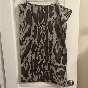 Tahari Print Knit infinity Scarf